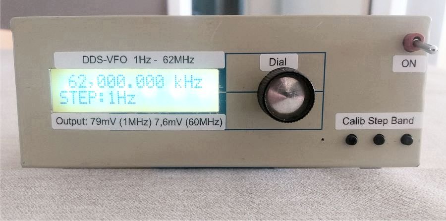 DDS VFO in case working